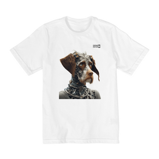 Nome do produtoCamisa Quality Infantil (2 a 8) - Cachorro German Wirehaired Pointe