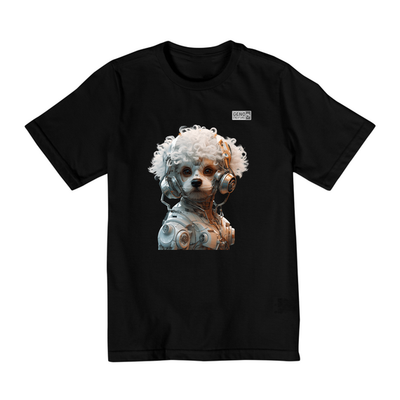 Camisa Infantil (10 a 14) -  Cachorro Bolognese