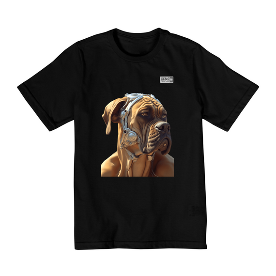 Camisa Infantil (10 a 14)  - Cachorro Boerboel