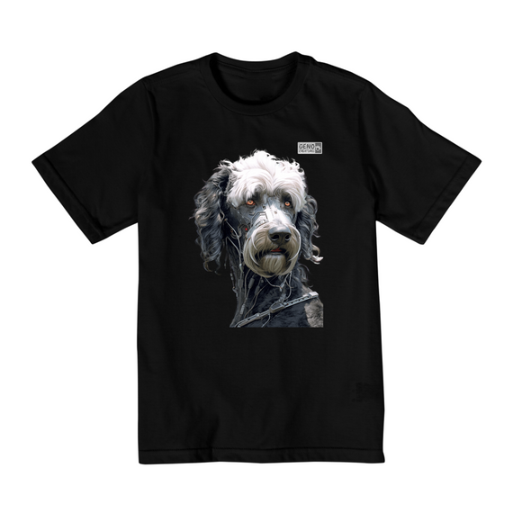 Camisa Infantil (10 a 14) - Black Russian Terrier