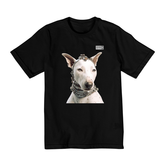 Camisa Infantil (10 a 14) - Cachorro Bull Terrier