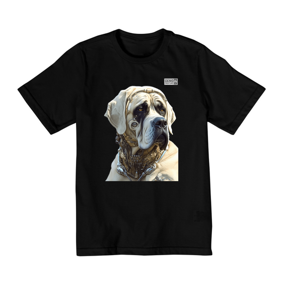 Camisa Infantil (10 a 14) - Cachorro Assyrian Mastiff