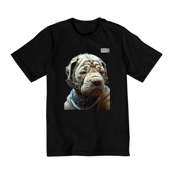 Camisa Quality Infantil (2 a 8) - Cachorro Shar Pei