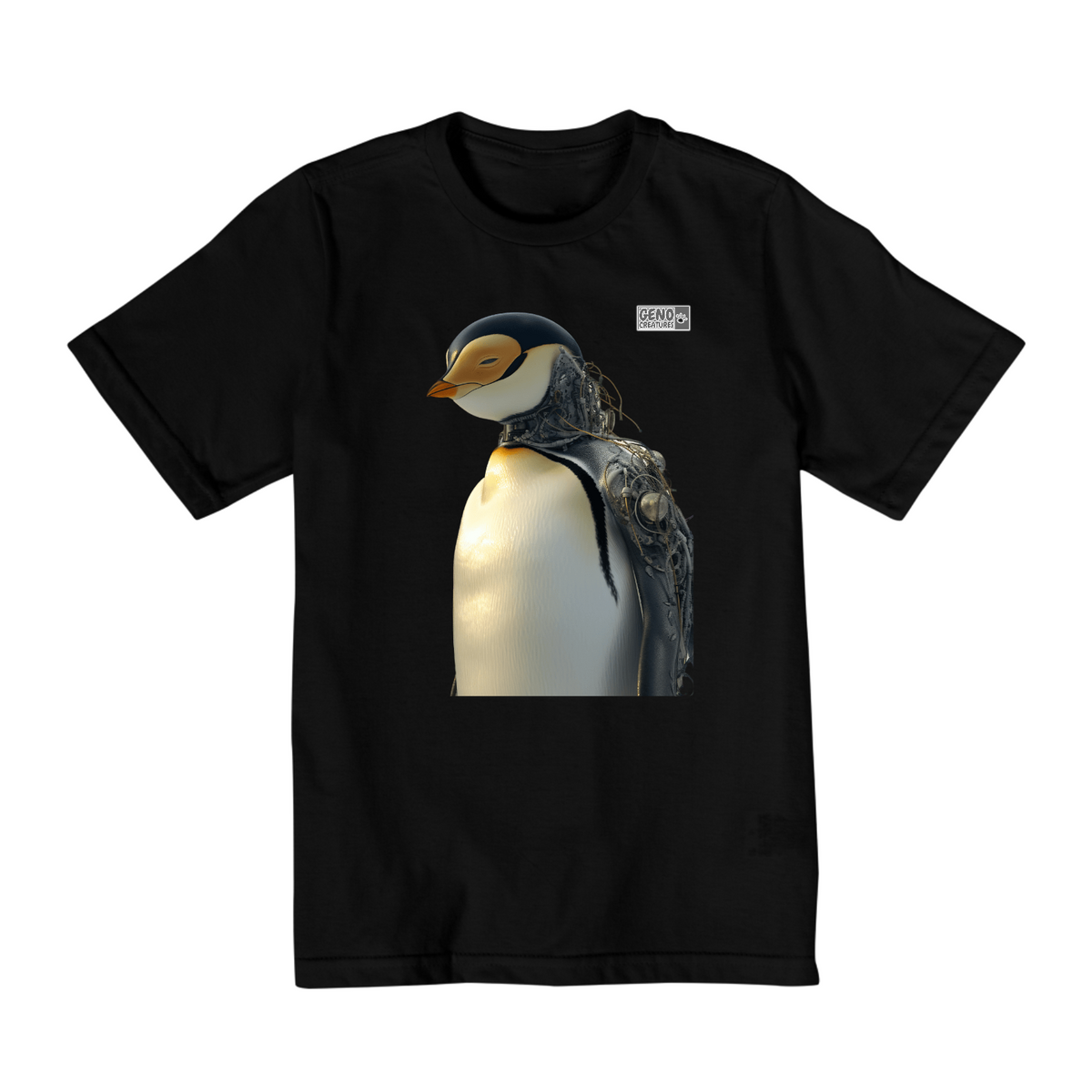 Nome do produto: Camisa Quality Infantil (2 a 8) - Pinguim