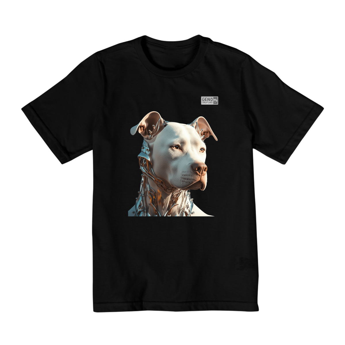 Nome do produto: Camisa Quality Infantil (2 a 8) - Cachorro Dogo Argentino 