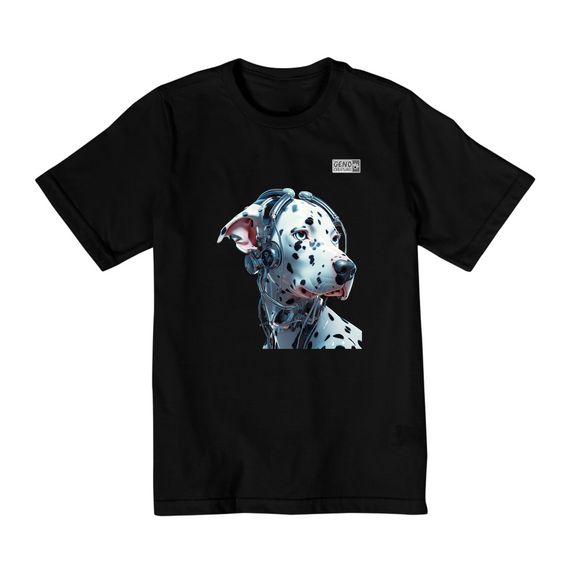 Camisa Quality Infantil (2 a 8) - Cachorro Dálmata