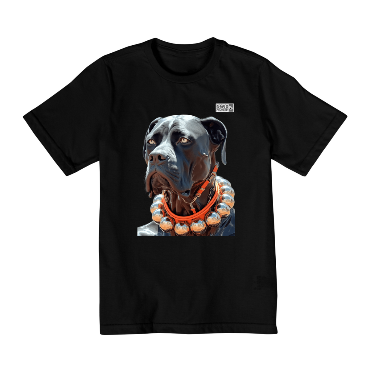 Nome do produto: Camisa Quality Infantil (2 a 8) - Cachorro Bully Kutta