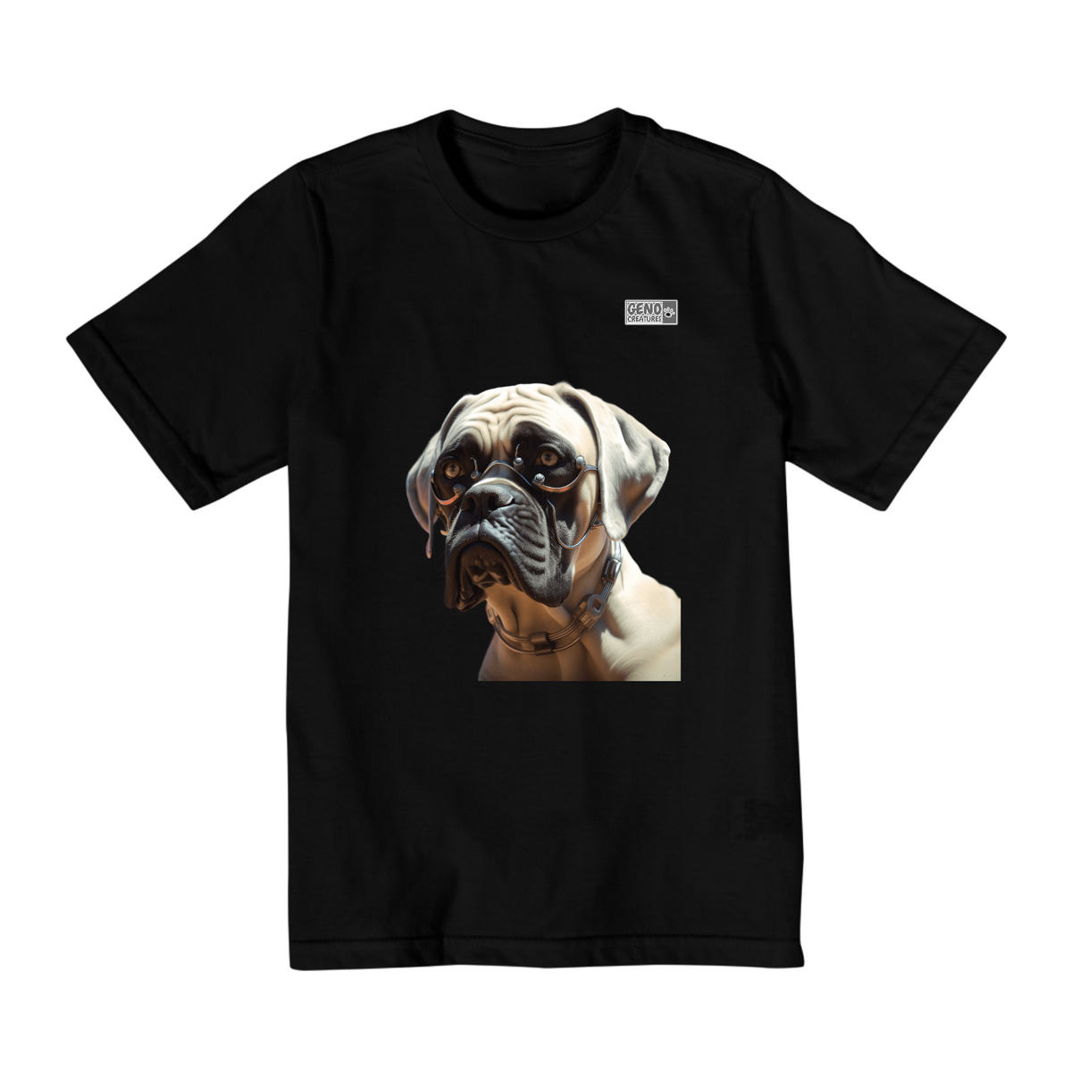 Nome do produto: Camisa Quality Infantil (2 a 8) - Cachorro Bullmastiff