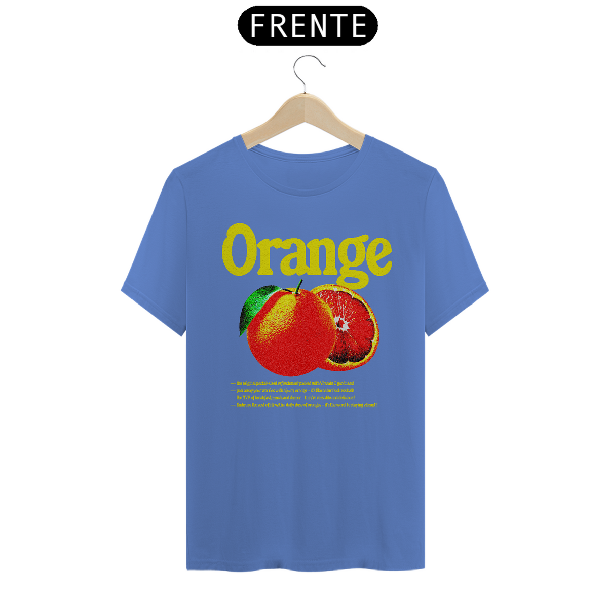 Nome do produto: T-Shirt Estonada Orange