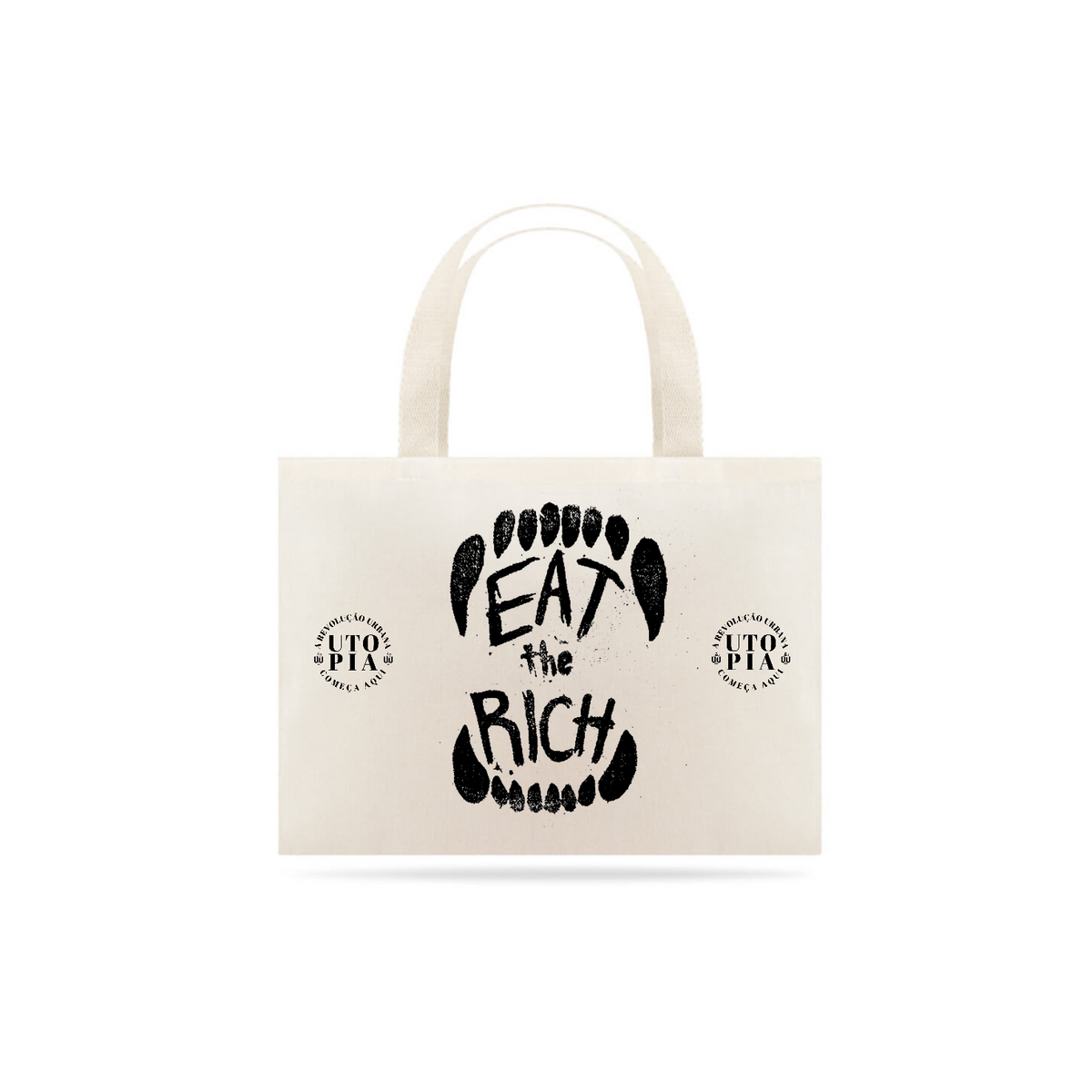 Nome do produto: Eat the Rich - Ecobag