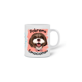 Nome do produtoCaneca Joca - Pobrema emocionau [CANECA]