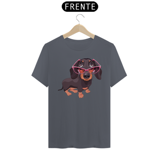 Nome do produtoCamiseta Dachshund de Óculos