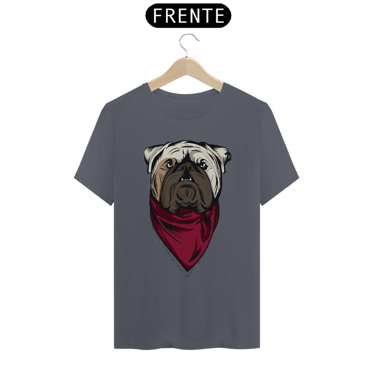 Nome do produto: Camiseta Bulldog Inglês