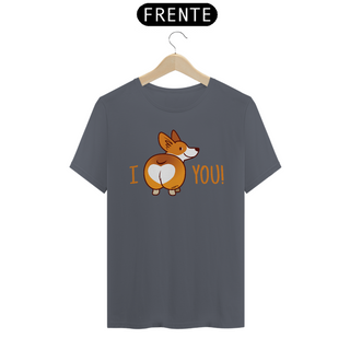 Nome do produtoCamiseta Corgi - I Love You