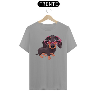 Nome do produtoCamiseta Dachshund de Óculos