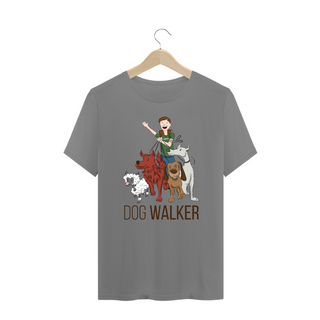 Nome do produtoCamiseta Plus Size Dog Walker - Passeador de Cães