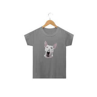 Nome do produtoCamiseta Infantil Bull Terrier Pintura Digital