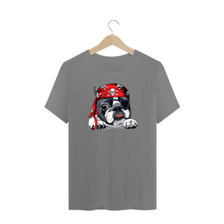 Nome do produtoCamiseta Plus Size Bulldog Francês Pirata