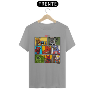 Nome do produtoCamiseta Marvel Dogs Super Heróis