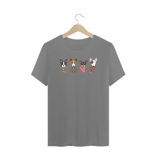 Camiseta Plus Size Cachorro Love