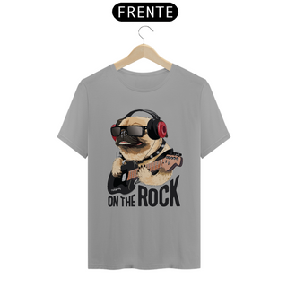 Nome do produtoCamiseta Pug On The Rock