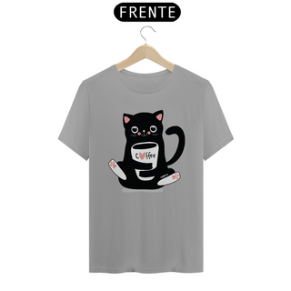 Nome do produtoCamiseta Gato Preto Café