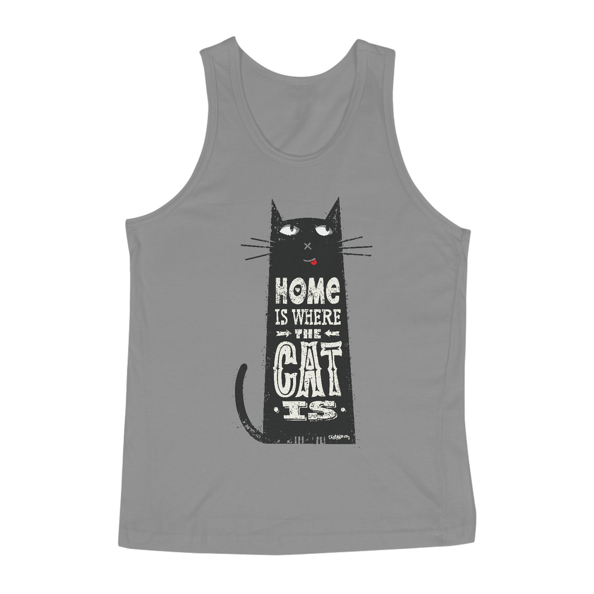 Nome do produto: Regata Home Is Where The Cat Is