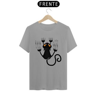 Camiseta Gato Preto Arranhando