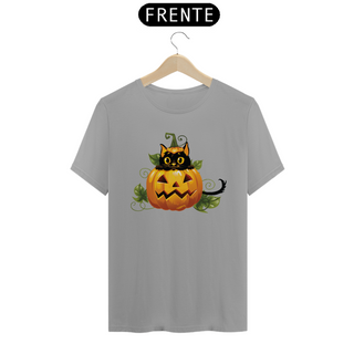 Nome do produtoCamiseta Gato Preto Halloween