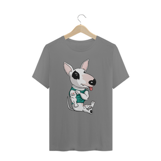 Nome do produtoCamiseta Plus Size Bull Terrier I Love Mom