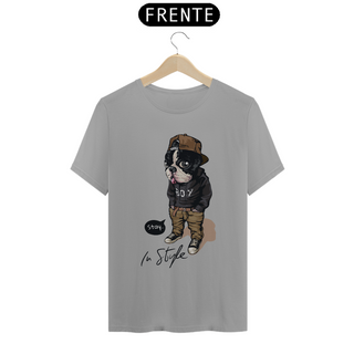 Nome do produtoCamiseta Cachorro - Stay in Style