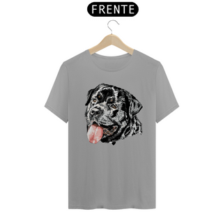 Nome do produtoCamiseta Rottweiler Cara Preta Pintura Digital