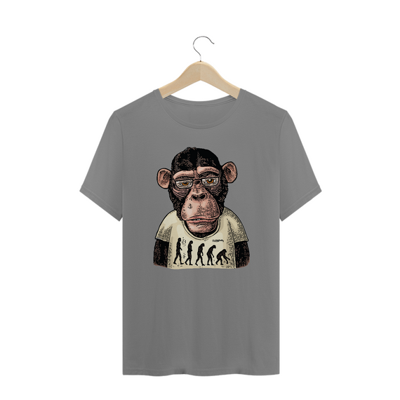 Camiseta Plus Size Macaco - Modelo 3