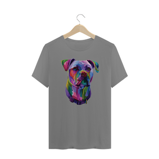 Nome do produtoCamiseta Plus Size Pitbull Pop Art