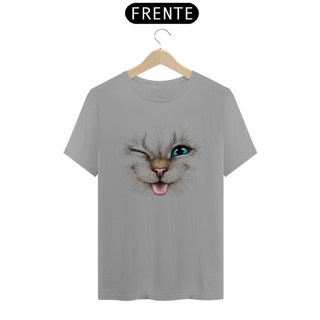 Nome do produtoCamiseta Gato Piscando