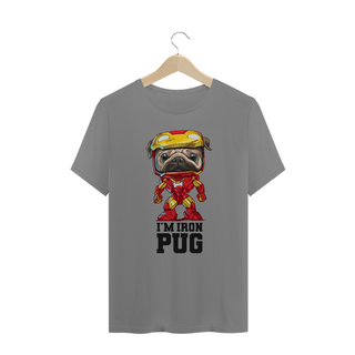 Nome do produtoCamiseta Plus Size I'm Iron Pug