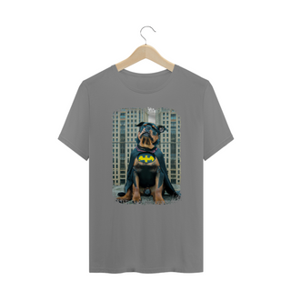 Camiseta Plus Size Rottweiler Batman