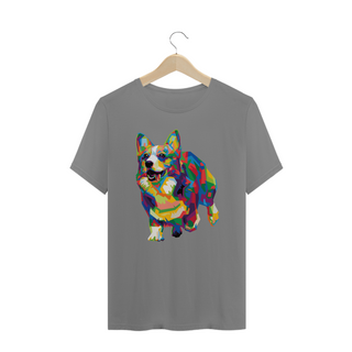 Nome do produtoCamiseta Plus Size Welsh Corgi Pop Art