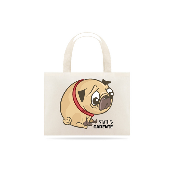 Ecobag Pug Status Carente