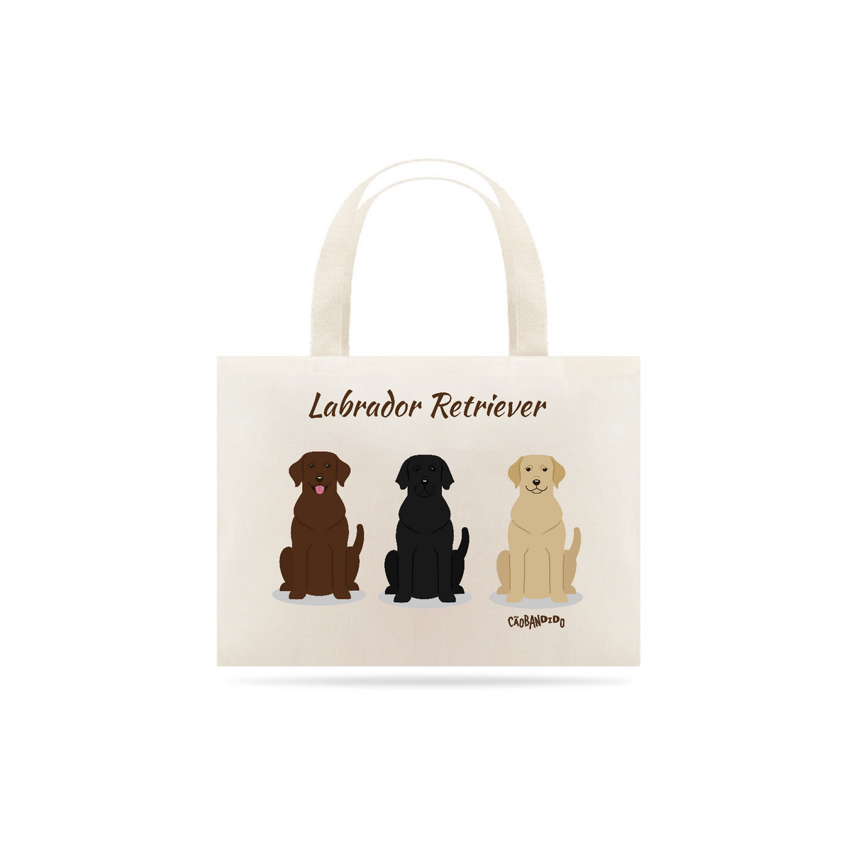 Nome do produto: Ecobag Labrador Todas as Cores