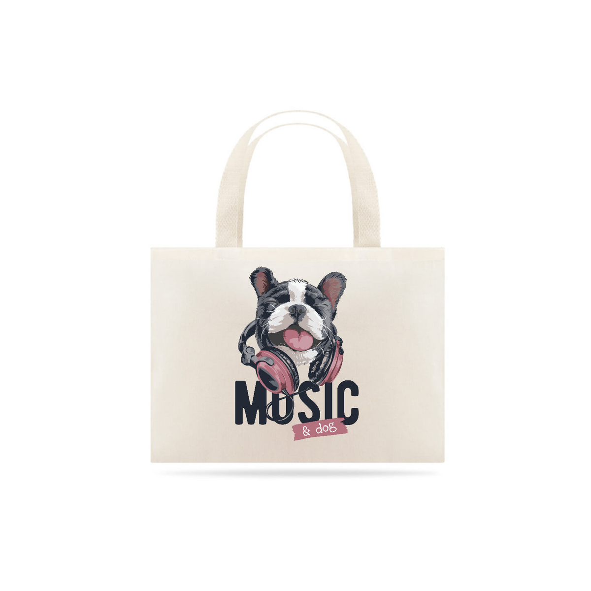 Nome do produto: Ecobag Music and Dog