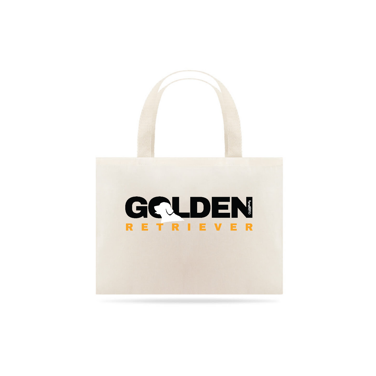 Nome do produto: Ecobag Golden Retriever Logotipo