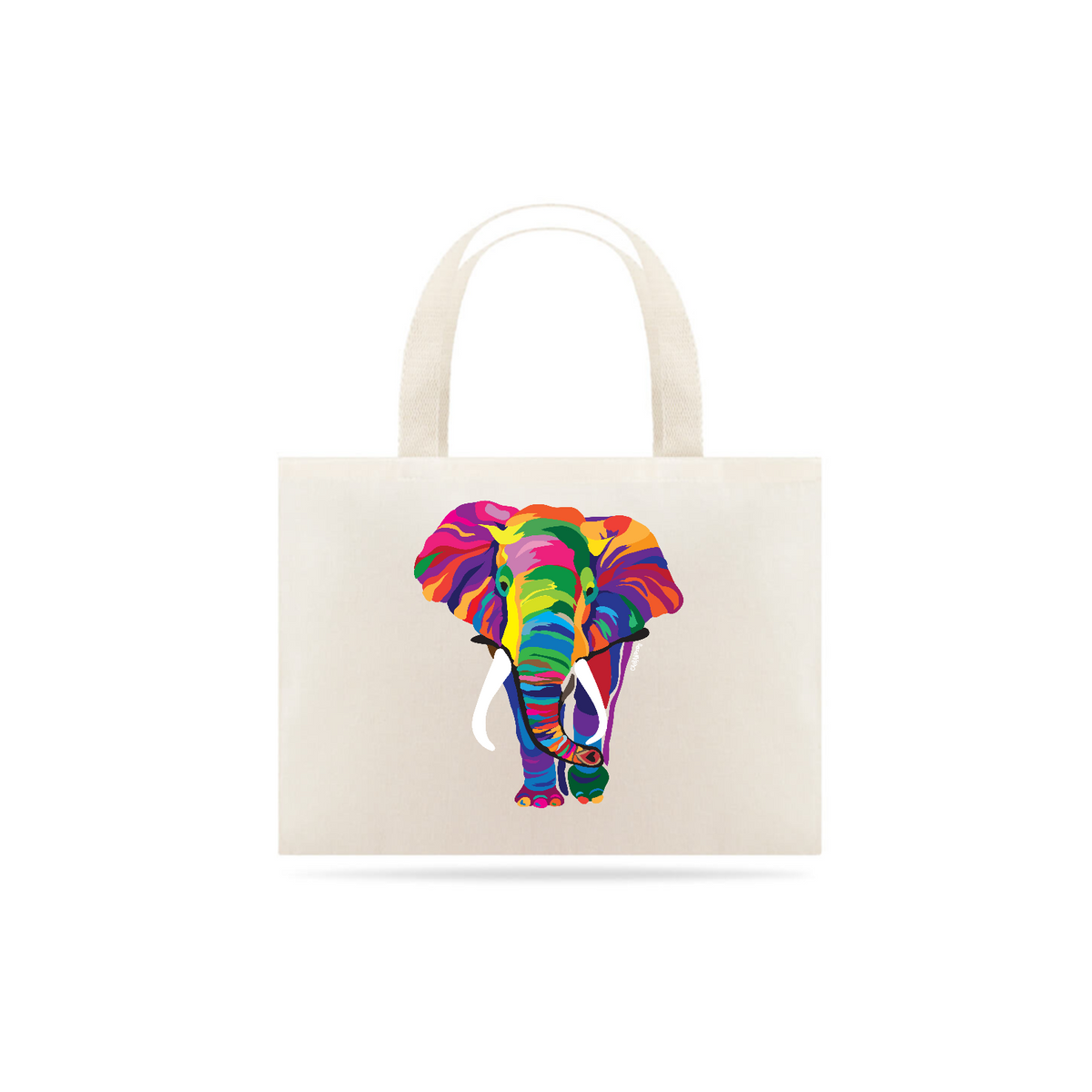 Nome do produto: Ecobag Elefante - Modelo 1