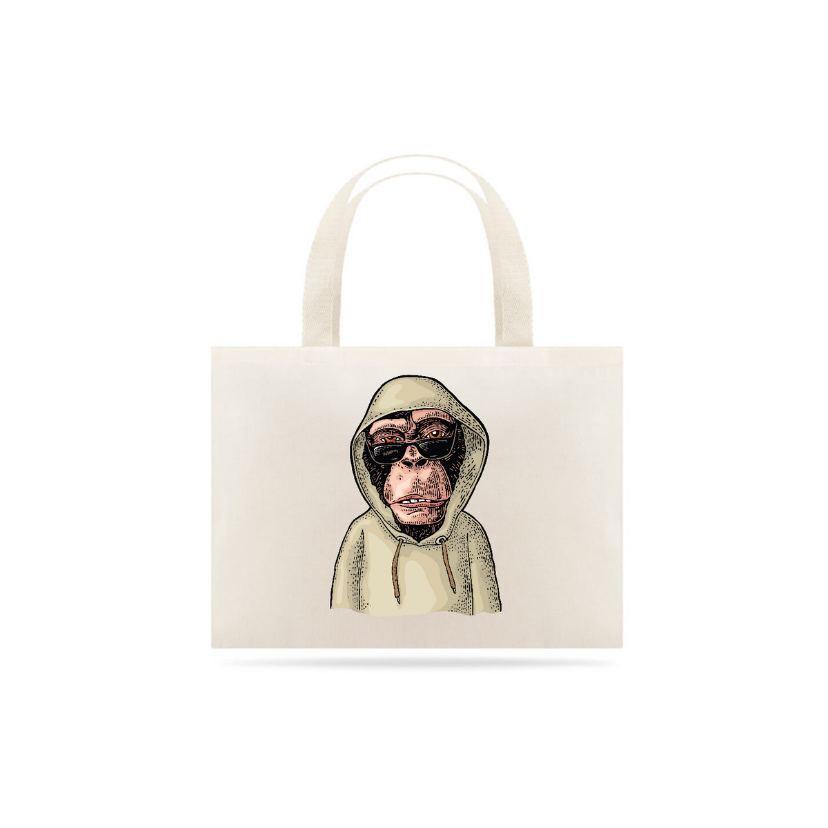 Nome do produto: Ecobag Macaco - Modelo 1