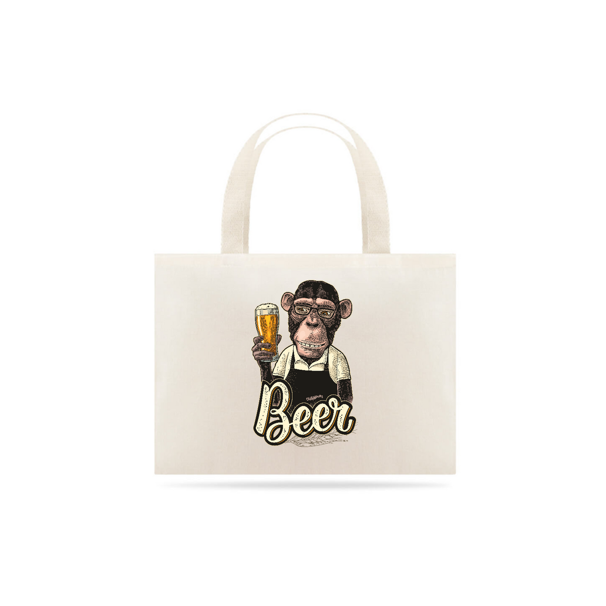 Nome do produto: Ecobag Macaco - Modelo 2