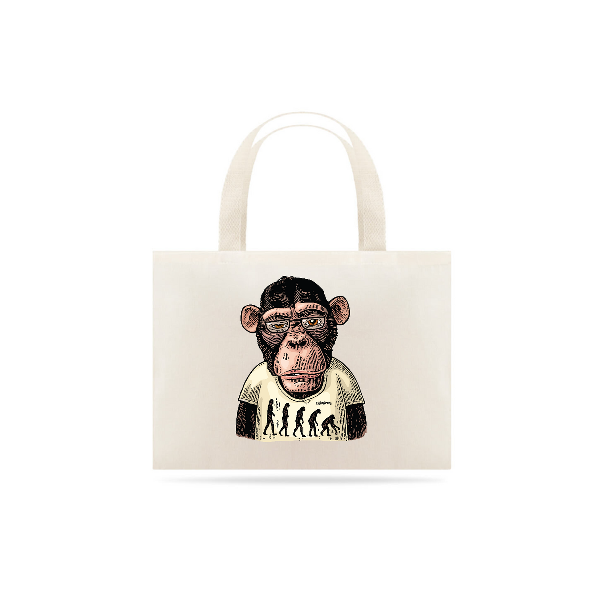 Nome do produto: Ecobag Macaco - Modelo 3