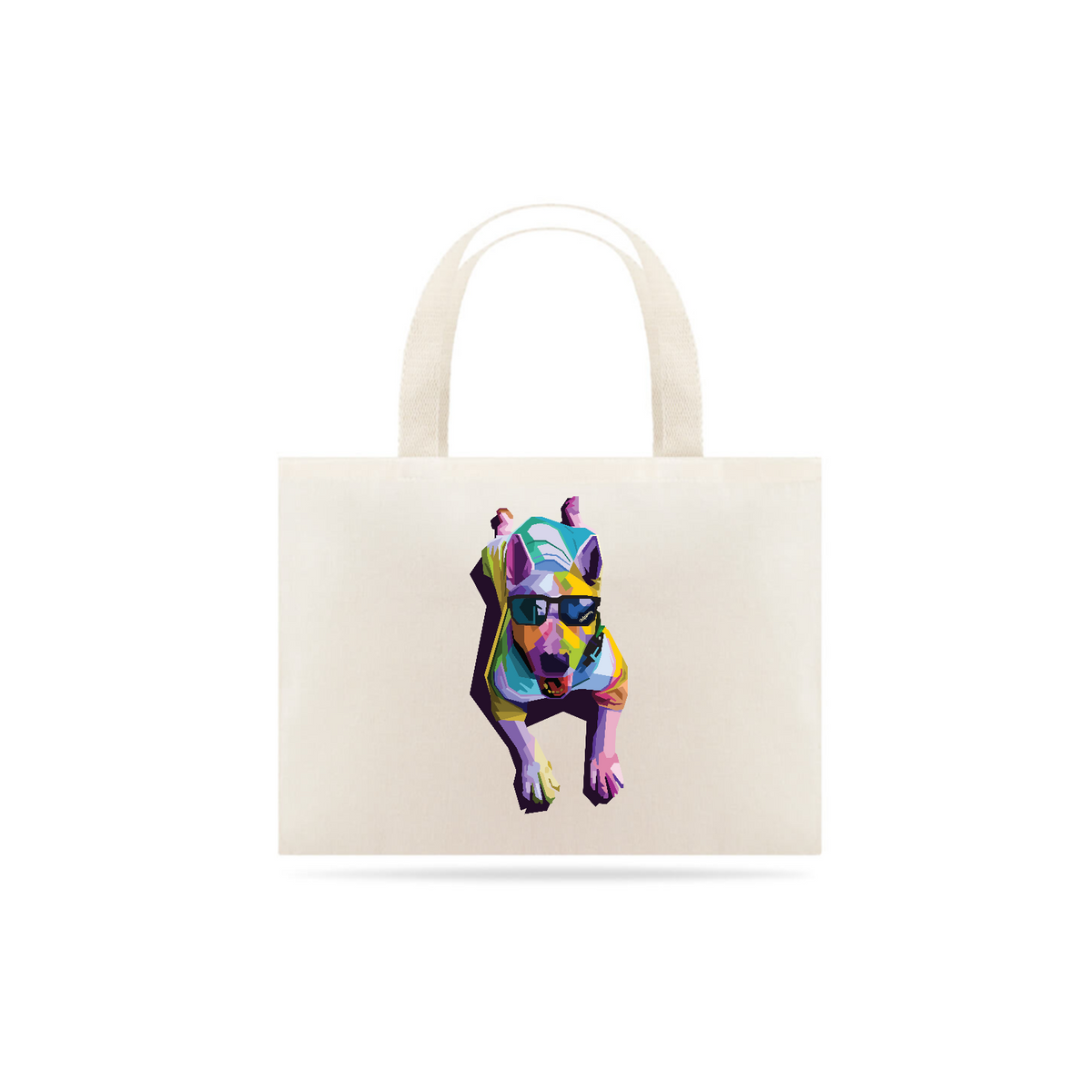 Nome do produto: Ecobag Cachorro Deitado Pop Art