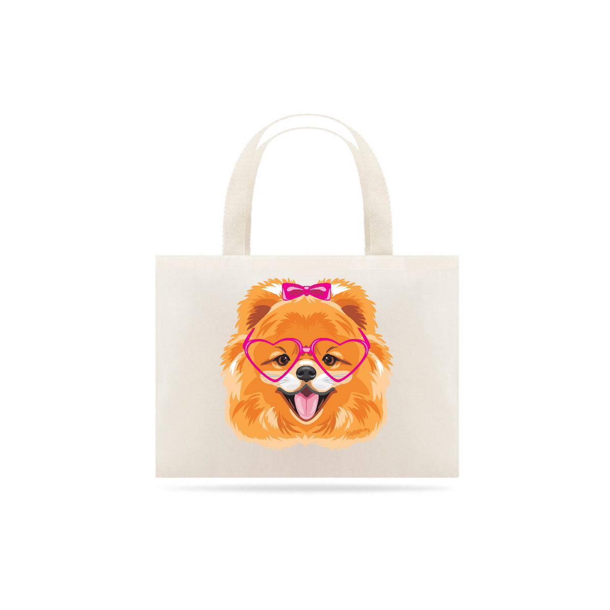 Nome do produto: Ecobag Spitz Alemão - Lulu da Pomerânia Fêmea