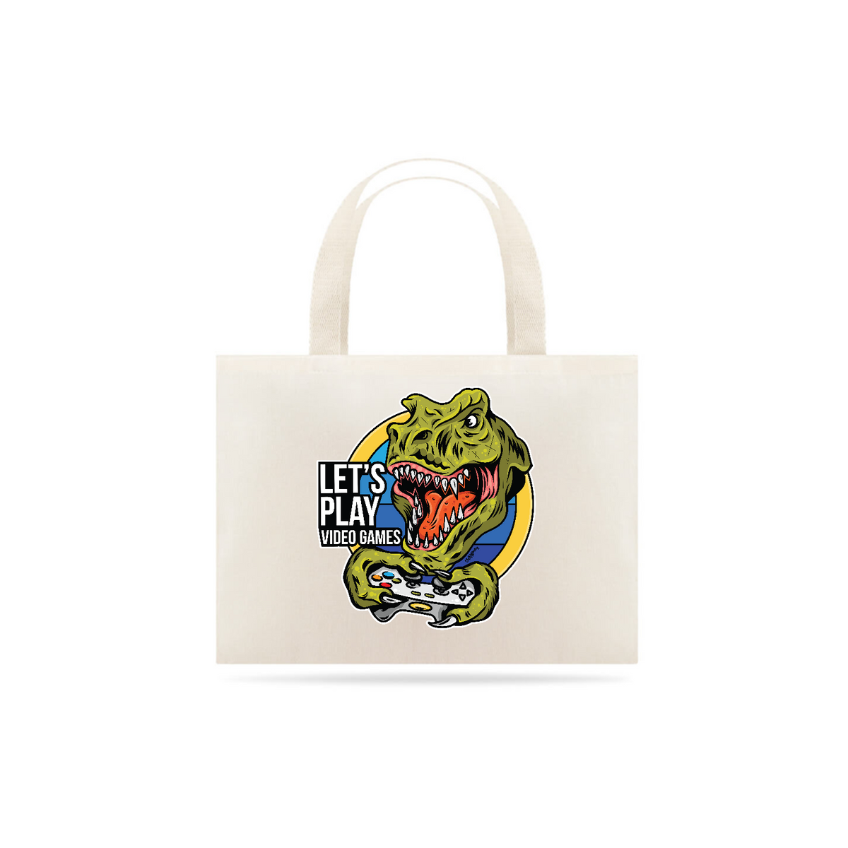 Nome do produto: Ecobag Dinossauro - Modelo 4