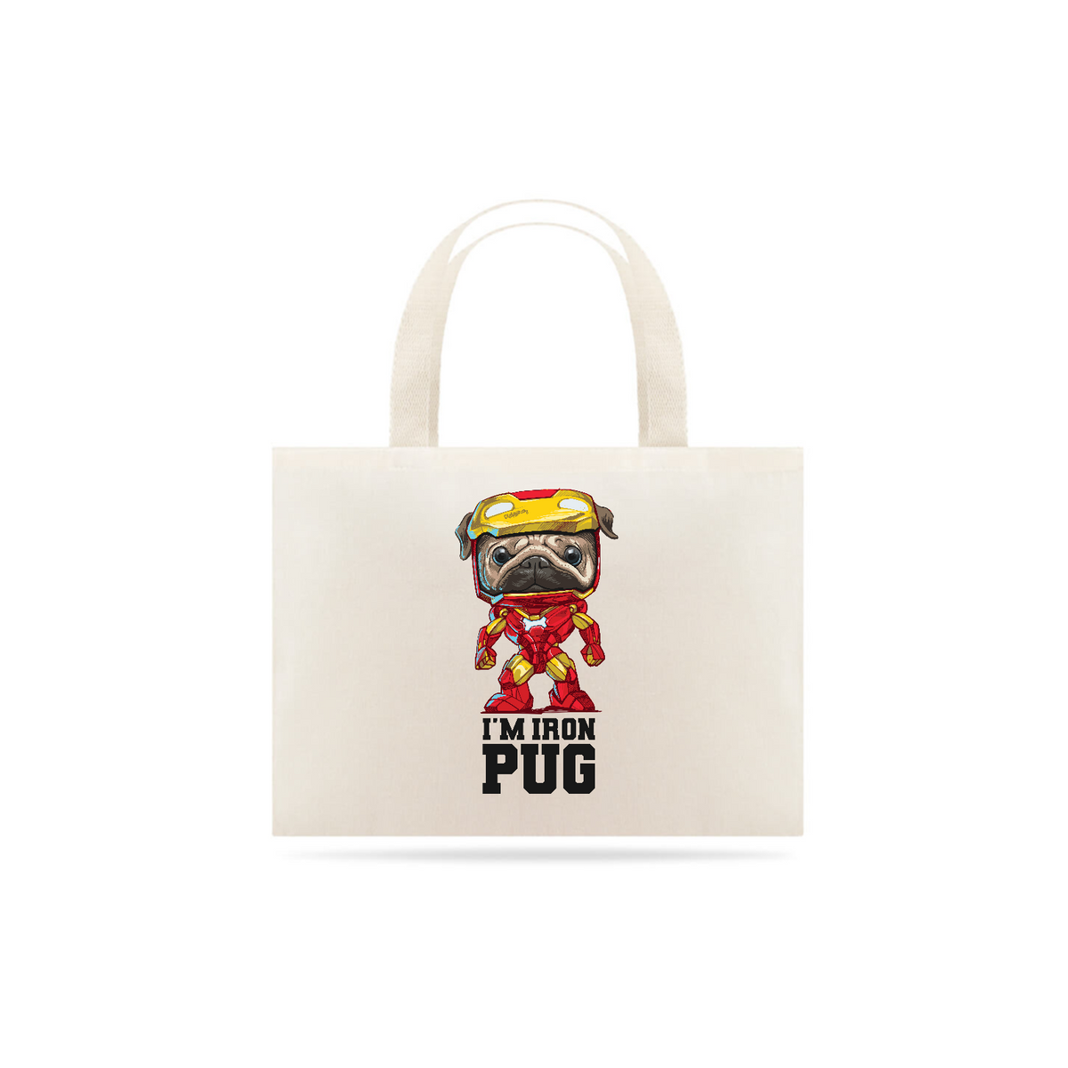 Nome do produto: Ecobag I\'m Iron Pug